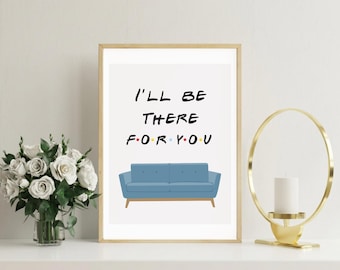 Friends Poster Digital Print | TV Show Wall Art (Instant Download)