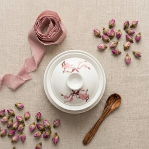 Chinese Gaiwan Tea Set 100ml | Porcelain Travel Tea Cup with Lid | Traditional Gongfu Tea Ceremony image 3