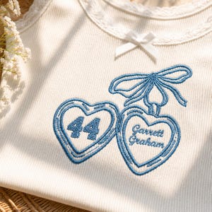 Briar University Lace Tank Top, Fictional Hockey Boyfriend Cami, Bookish Coquette Shirt, Cute Sports Romance Camisole , College Romance Top bild 4