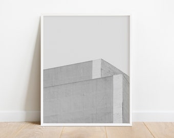 Black and White Architecture Photography | Minimalist Architecture Wall Art | Industrial Wall Decor | Urban Photo Download | Geometric Print