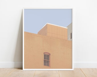 Printable Architecture Photo | Modern Geometric Print | Minimalist Architecture Art | Modern Urban Instant Download | Retro Style Wall Art