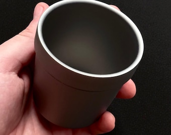 Mini tazza ultraleggera in lega di titanio da 175 ml, ideale per campeggio, caffè espresso e tè all'aperto, contenitore portatile per bevande.