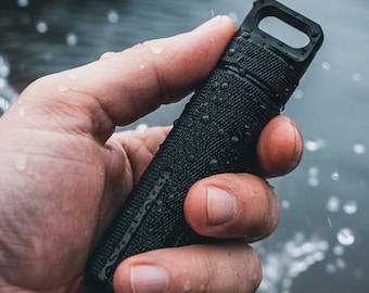 Heavy-Duty Waterproof Aluminum EDC Canister for Outdoor Adventure