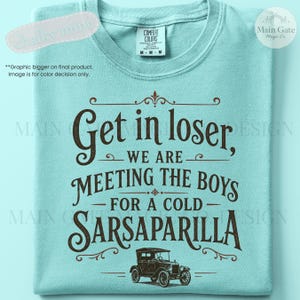 Carousel of Progress Inspired Comfort Colors Shirt, Retro Sarsaparilla Tee, Disney World Inspired Shirt image 9