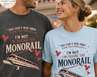 Camiseta Comfort Colors Monorail, Camiseta de parque temático, Camiseta Disney para adultos, Camiseta para un día en el parque Disney, Camiseta de vacaciones, Camiseta inspirada en Disney World