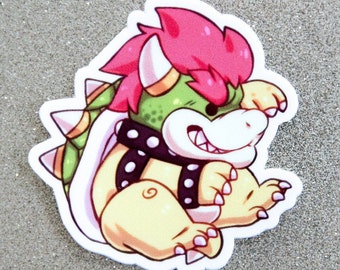 Bowser Nintendo 3" Vinyl Stickers