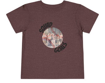 Squad Goals Sandlot Baseball Tee | Toddler Short Sleeve