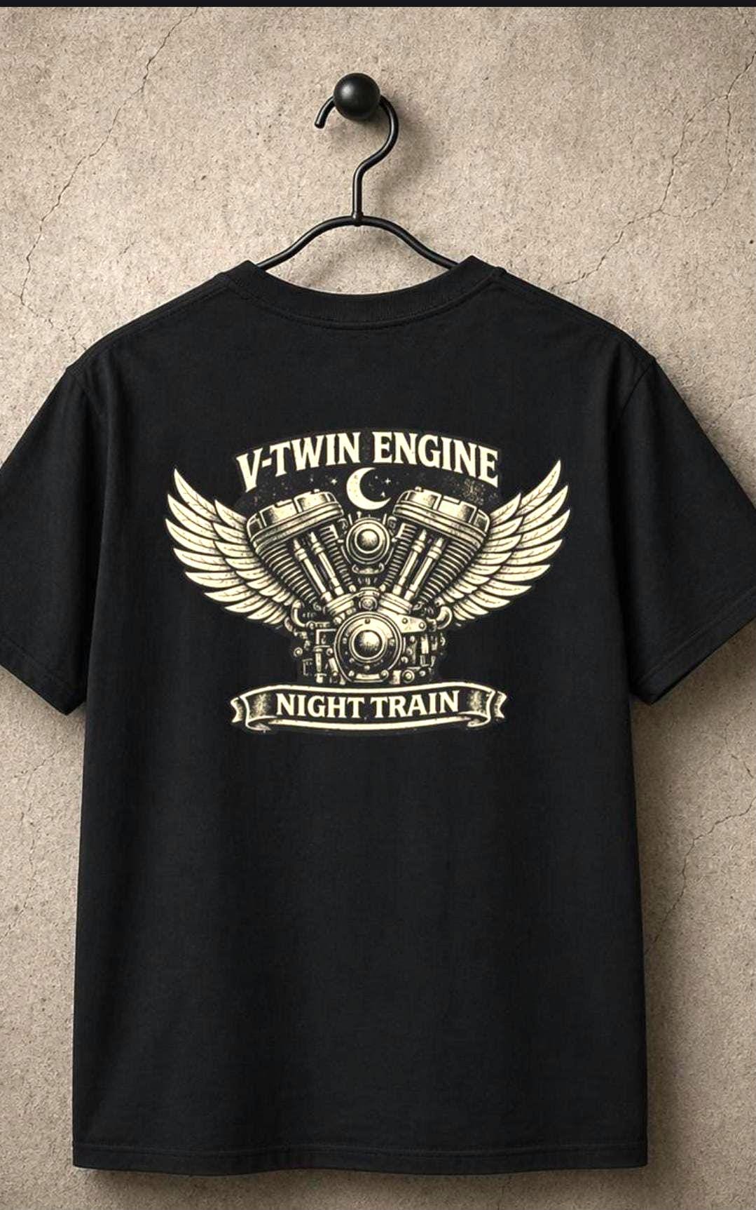 Harley Davidson V Twin Tshirt - Etsy