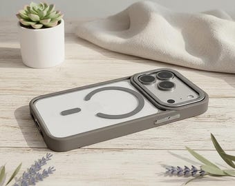 MagSafe Camera Lens Cover Case with Wrist Strap for iPhone 17 Pro Max