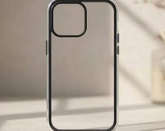 Clear Candy Color Phone Case | Shockproof Bumper for iPhone Series