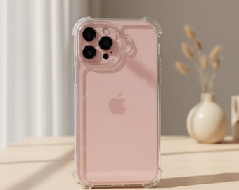 Transparent Airbag Bumper Case | Luxury Acrylic Shockproof iPhone Cover