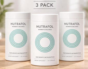 Nutrafol Women's Balance Hair Growth 3 Pack (360 Capsules)