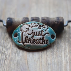 just breathe bracelet connector