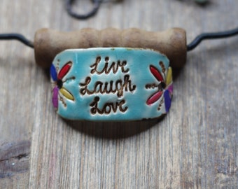 Live laugh Love bracelet connector