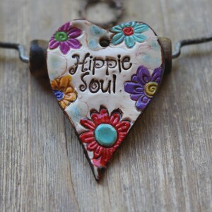 Boho Ceramic Essential Oil Diffuser Pendant: Rustic Hippie Charm