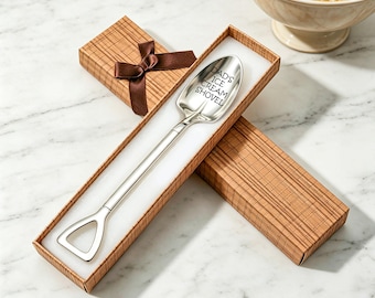 Personalized Dads Ice Cream Shovel Spoon Funny Gift for Dad Birthday Gift Stainless Steel Ice Cream Scoop