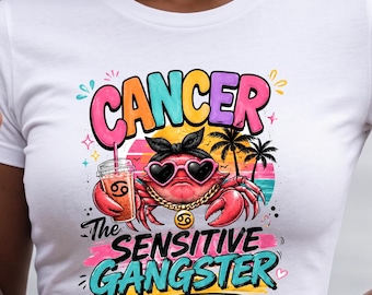 Cancer Zodiac Shirt | Cancer Season Shirt | Funny Cancer Shirt | Astrology Graphic Tee | Zodiac Gift | July Birthday Shirt