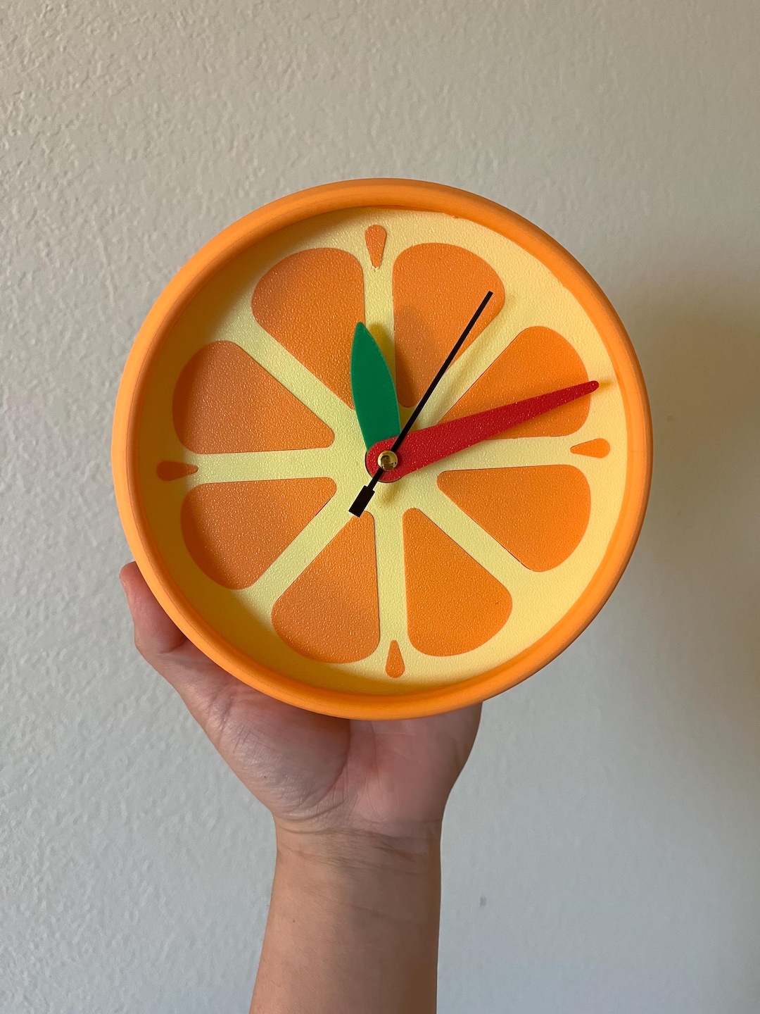 Citrus Slice Wall Clock – Animal Crossing-inspired - Etsy