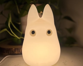 Forest Spirit-nachtlampje – op Studio Ghibli geïnspireerd | Gezellige gloedlamp | Cadeau voor plantenliefhebber