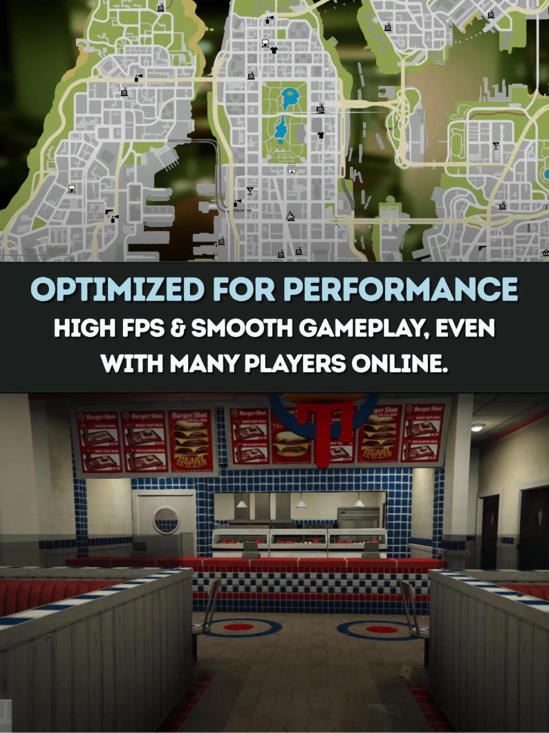 Lcpp Fivem LCPP Map V2.0 | Big City Expansion Pack | Optimized RP Server Map ...