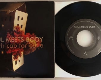 Death Cab For Cutie / Soul Meets Body y Jealousy Rides With Me / Promo 2005 45 & PS / NM
