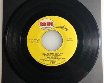 The McCoys / Hang On Sloopy / Original 1965 pressing / US Bang 45rpm / NM+