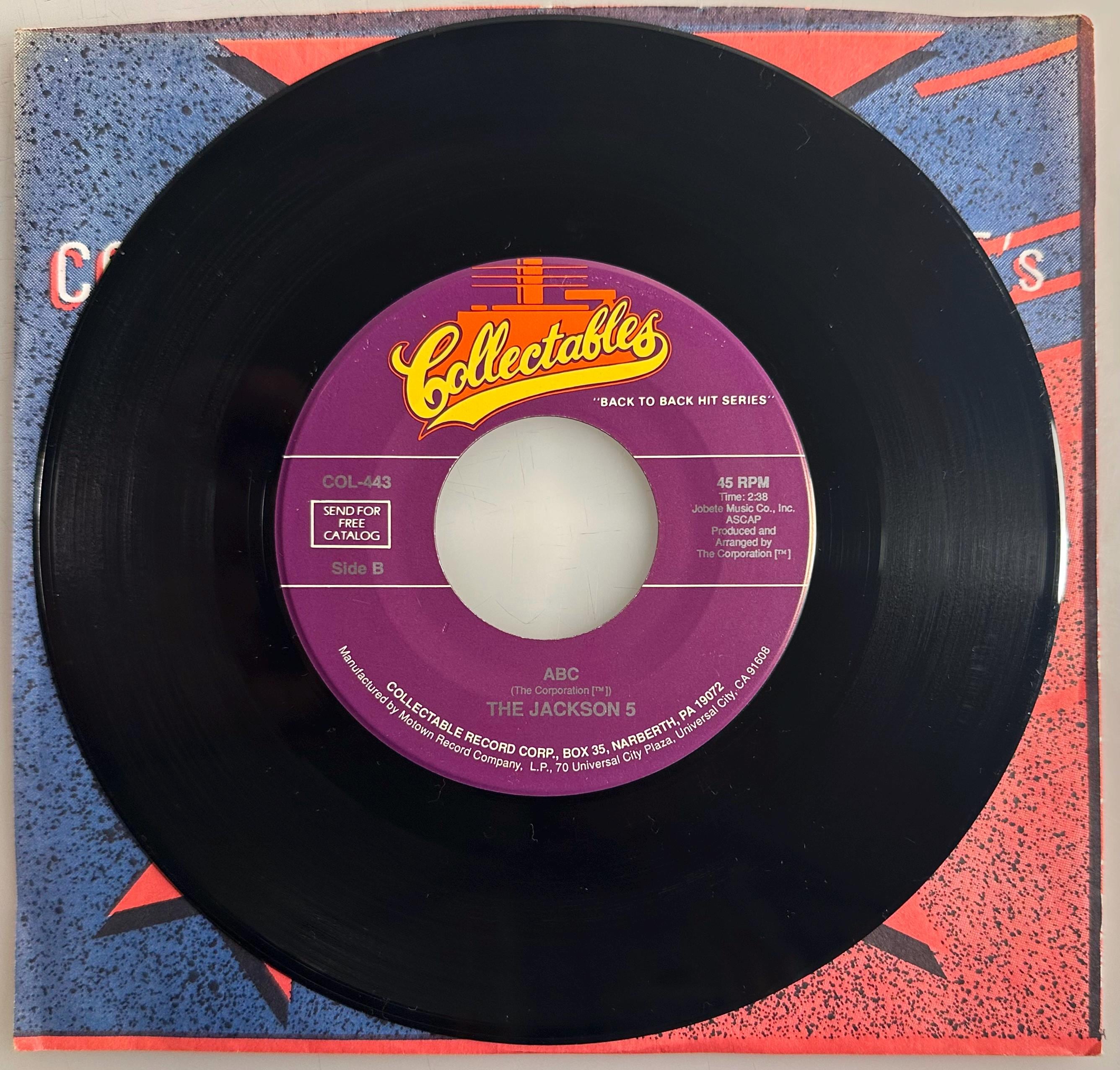 The Jackson 5 / I Want You Back & ABC / 45 RPM / NM+ - Etsy