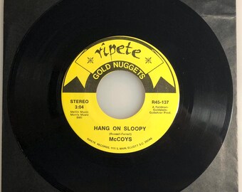The McCoys - Rick Derringer / Hang On Sloopy / 45 rpm / NM+