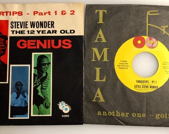 Stevie Wonder - 12 Year Old Genius (1963) Vinyl LP - Fingertips