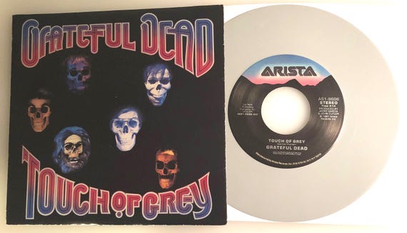 Grateful Dead / Touch of Grey & My Brother Esau / 1987 Grey Vinyl