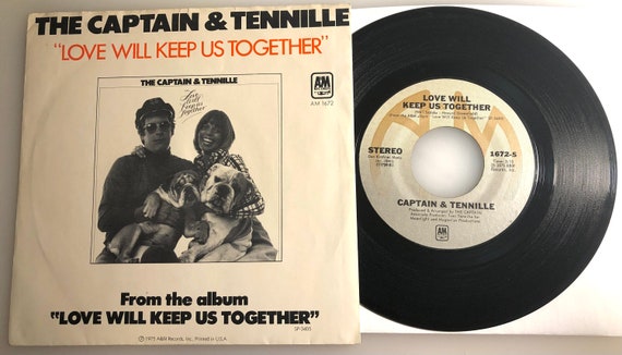 Captain & Tennille / Love Will Keep Us Together / 1975 45rpm W PS