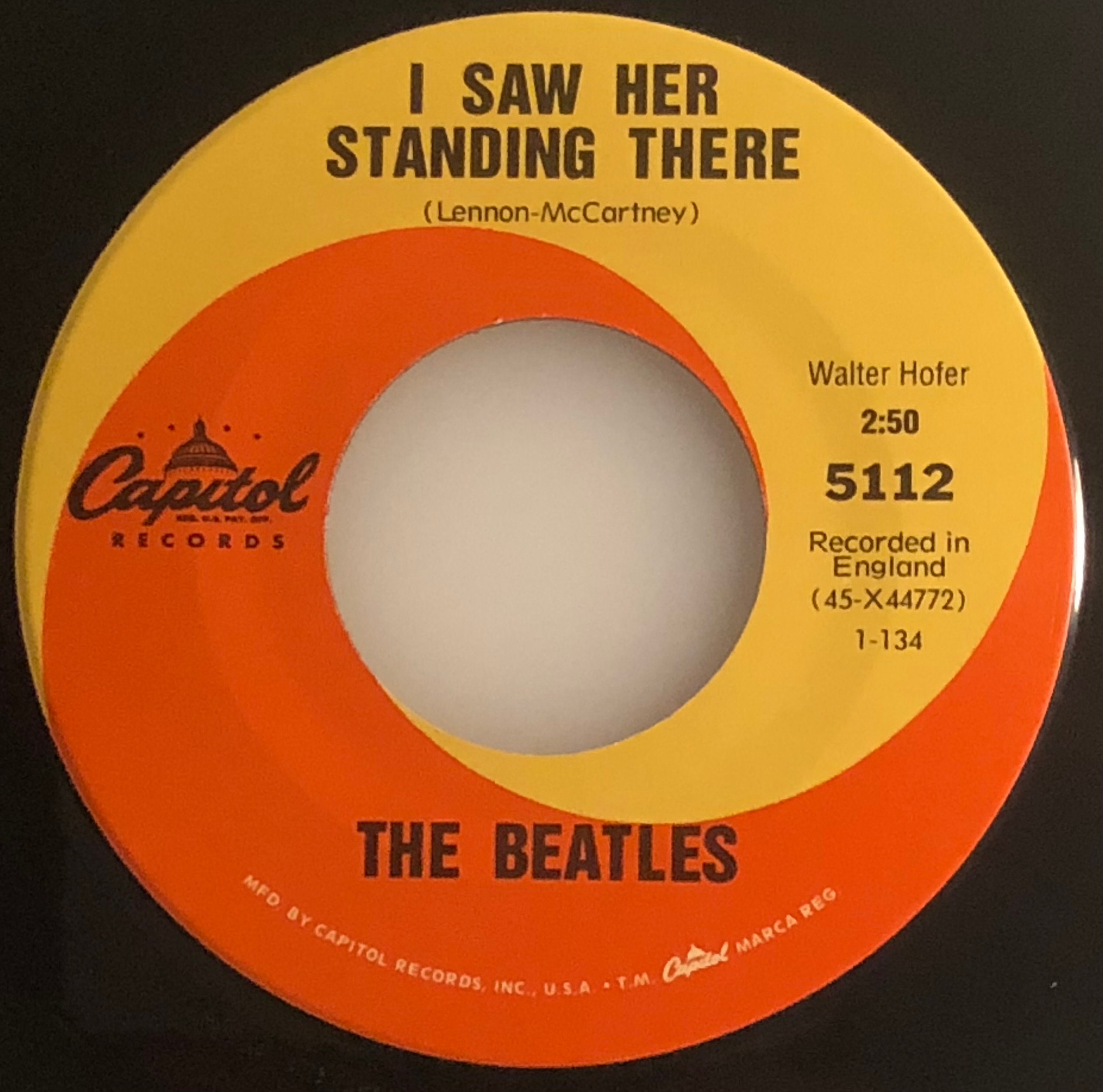 The Beatles / I Want to Hold Your Hand / Hofer / Capitol