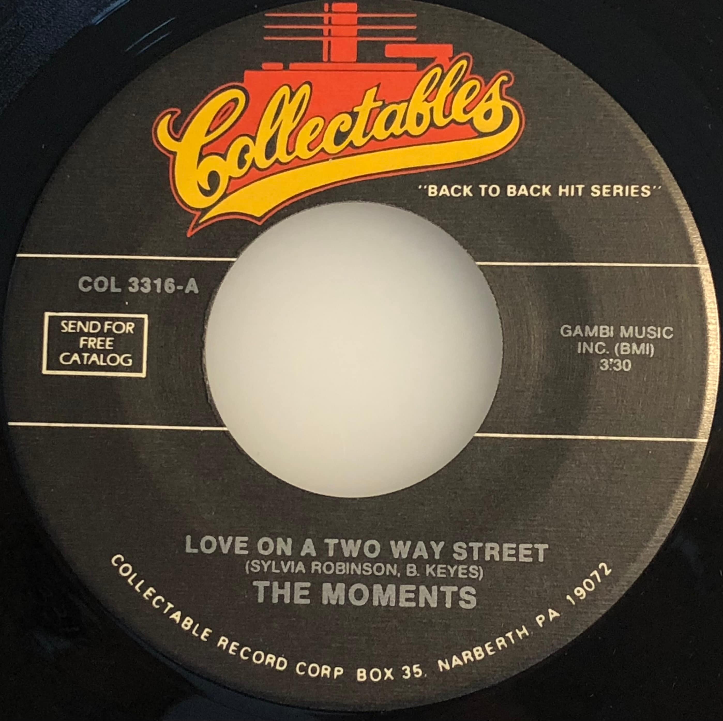 The Moments / Love on a Two Way Street / 45rpm / NM+ - Etsy