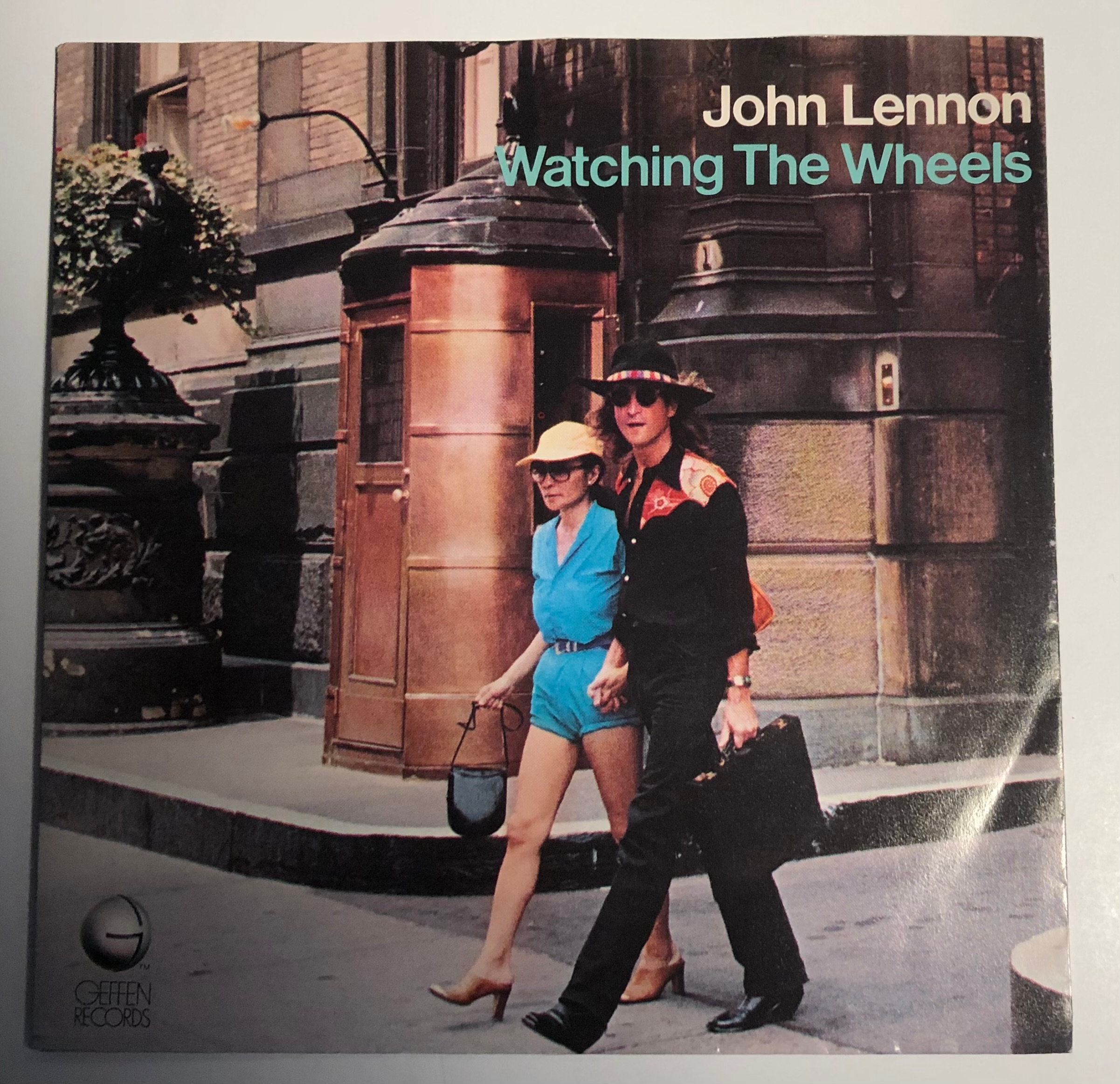 John Lennon / Watching the Wheels / Geffen 1980 US 45 W PS / NM+