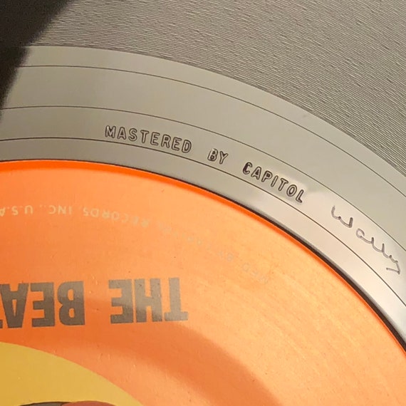 The Beatles 'I Want to Hold Your Hand' 30th Anniversary 45 & PS