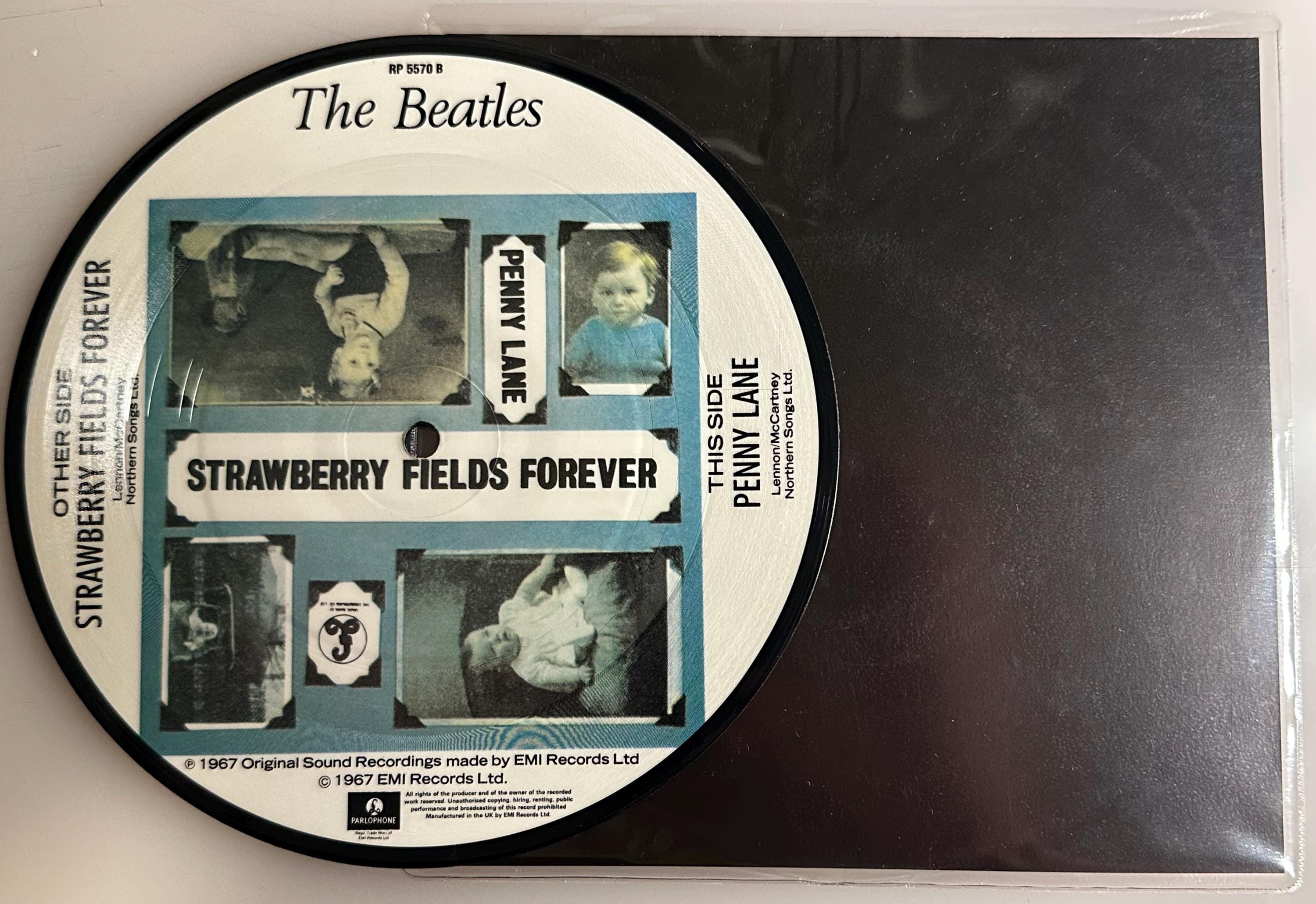 The Beatles / Strawberry Fields Forever & Penny Lane / UK 1983