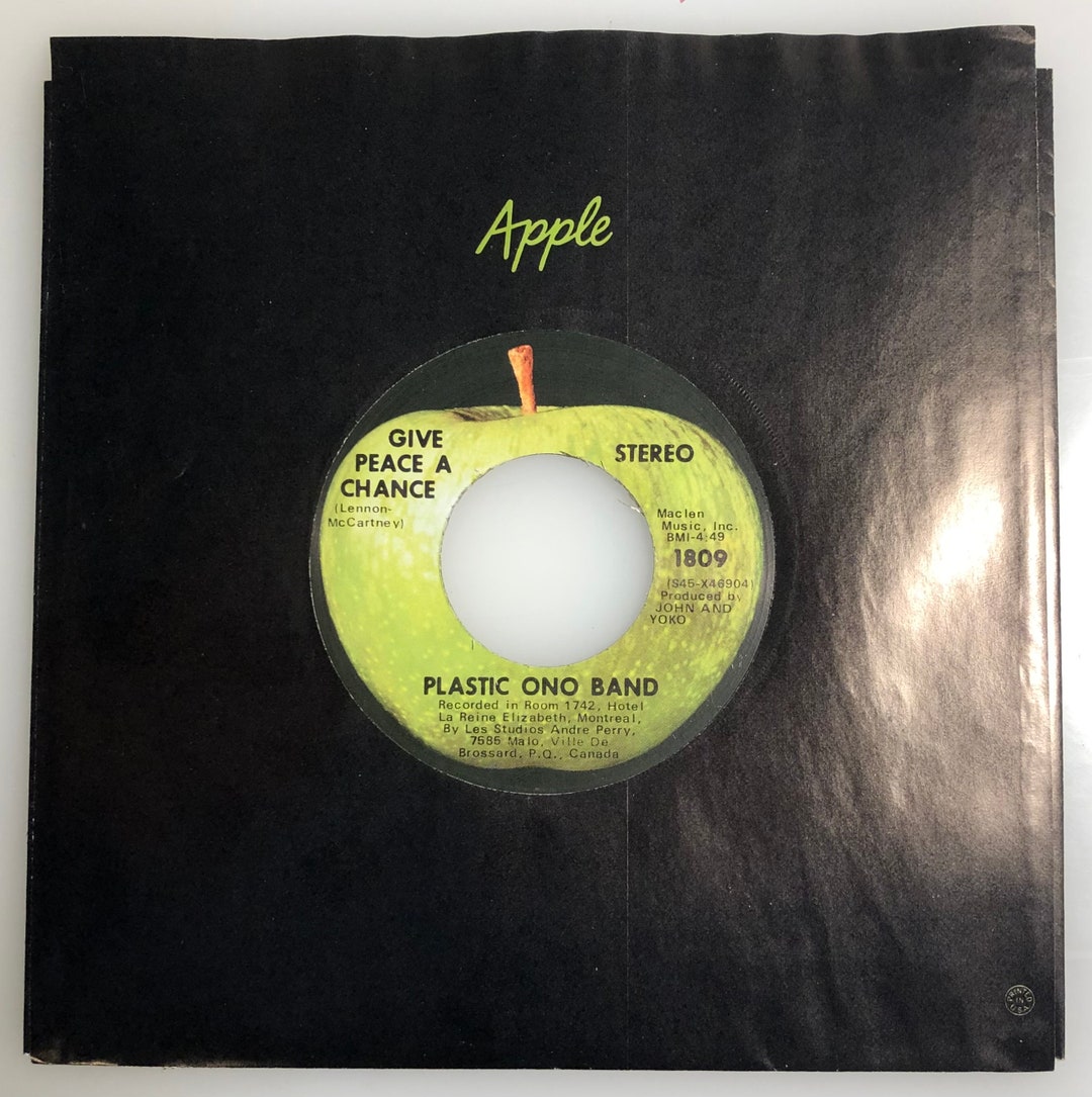 John Lennon - Plastic Ono Band / Give Peace A Chance / 1969 Apple