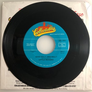 Little Richard / Good Golly Miss Molly & Hey-Hey-Hey-Hey / 45rpm / Mint