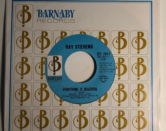 Ray Stevens / Everything Is Beautiful / 1970 Barnaby 45 / NM