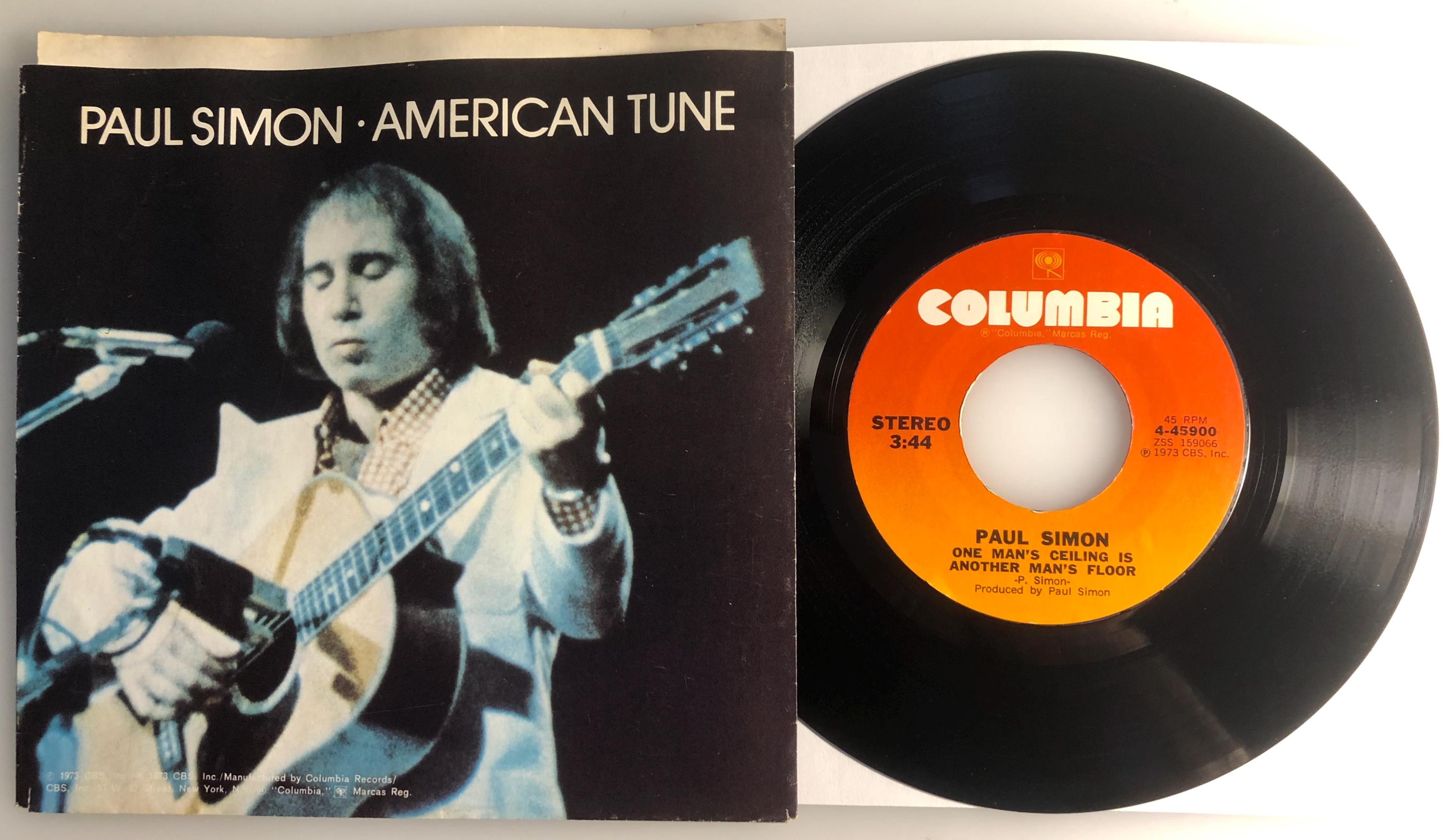 Paul Simon LP レコード Paul Simon - American Tune 1973 US 45rpm Vinyl - NM Condition - Etsy