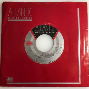 Aretha Franklin / Totdat je terugkomt bij mij / Atlantic 45 / Mint