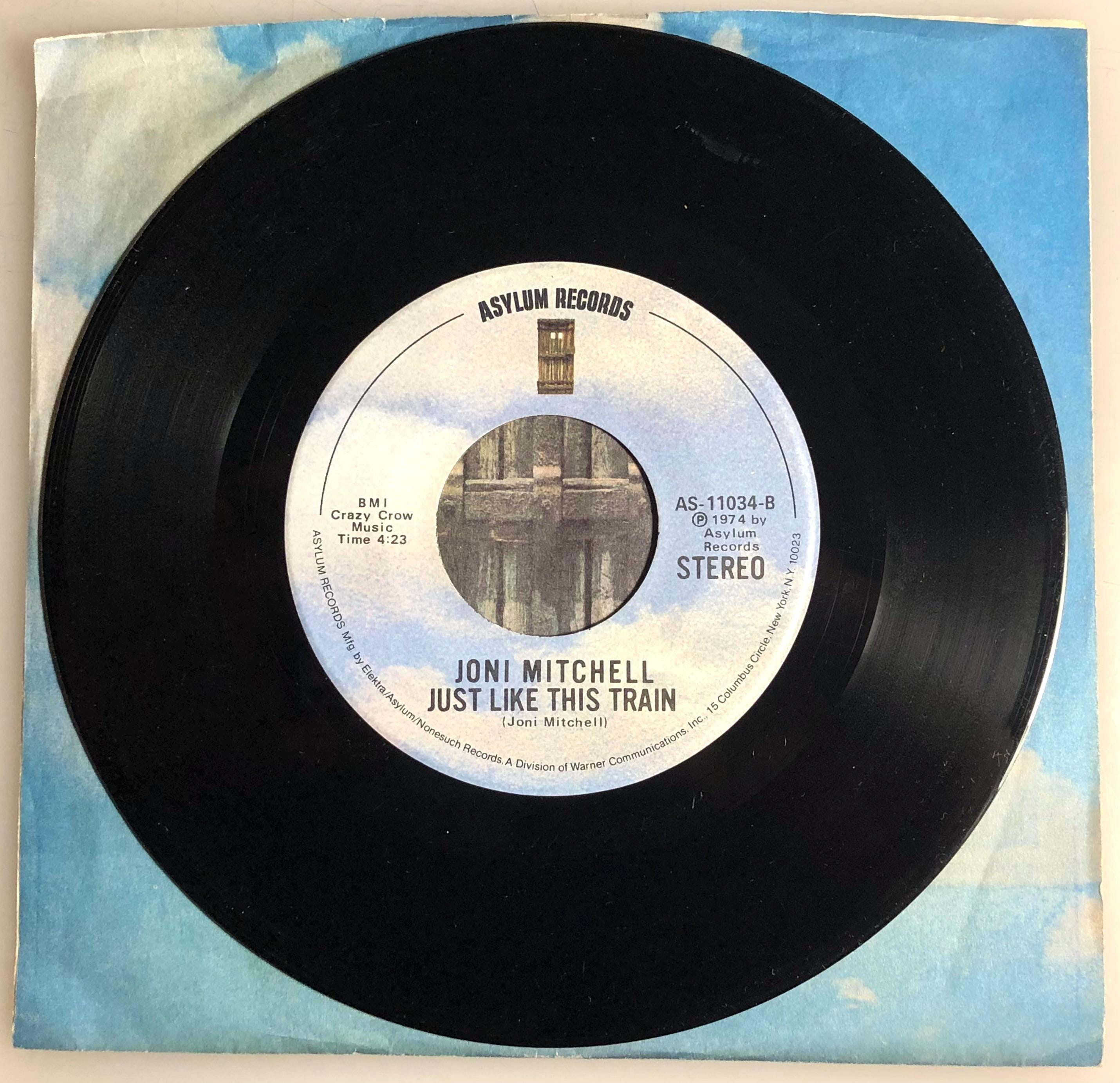 Joni Mitchell / Help Me / 1974 45 W Asylum Sleeve / NM- - Etsy