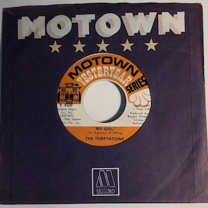 The Temptations - My Girl 45rpm Record - Mint Condition Motown