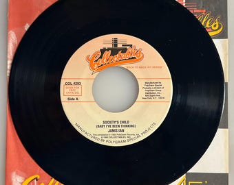 Janis Ian / Society's Child (Baby I've Been Thinking) / Vinyl 45 / NM+