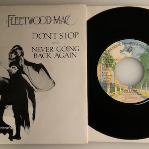 Fleetwood Mac / Don&#39;t Stop & Never Going Back Again / 45 z rzadką okładką ze zdjęciem / NM+