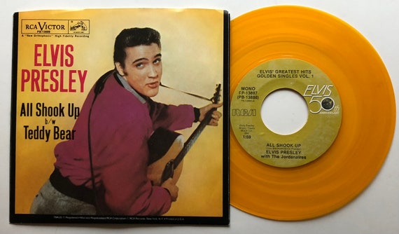 ELVIS PRESLEY Greatest Hits 50th Anniversary Golden Singles