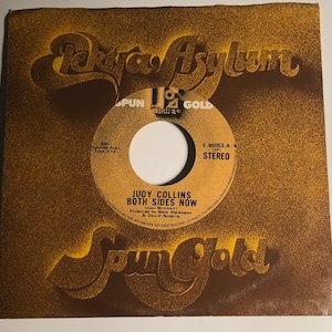 Judy Collins / Both Sides Now and Amazing Grace / Elektra 45rpm / NM