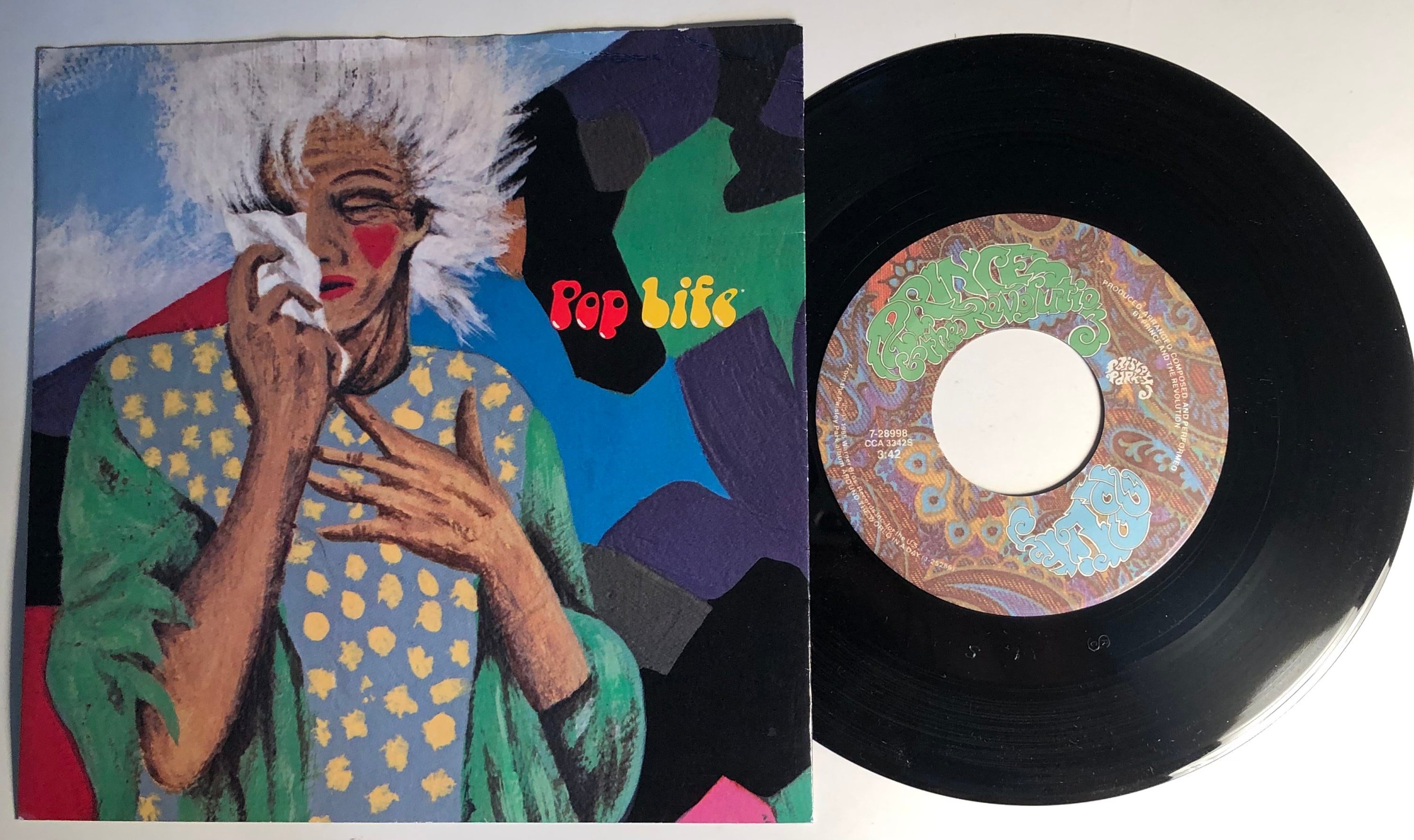 Prince / Pop Life and Hello / WB Vinyl 45rpm & PS / Nice! - Etsy