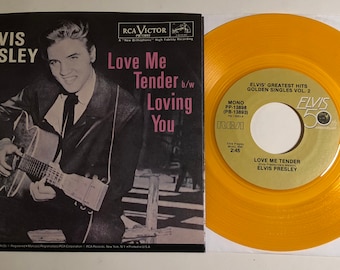 ★エルヴィスプレスリー LOVE ME TENDER Victor LPレコード Elvis Presley – Love Me Tender – Vinyl (Rockaway Pressing, 7