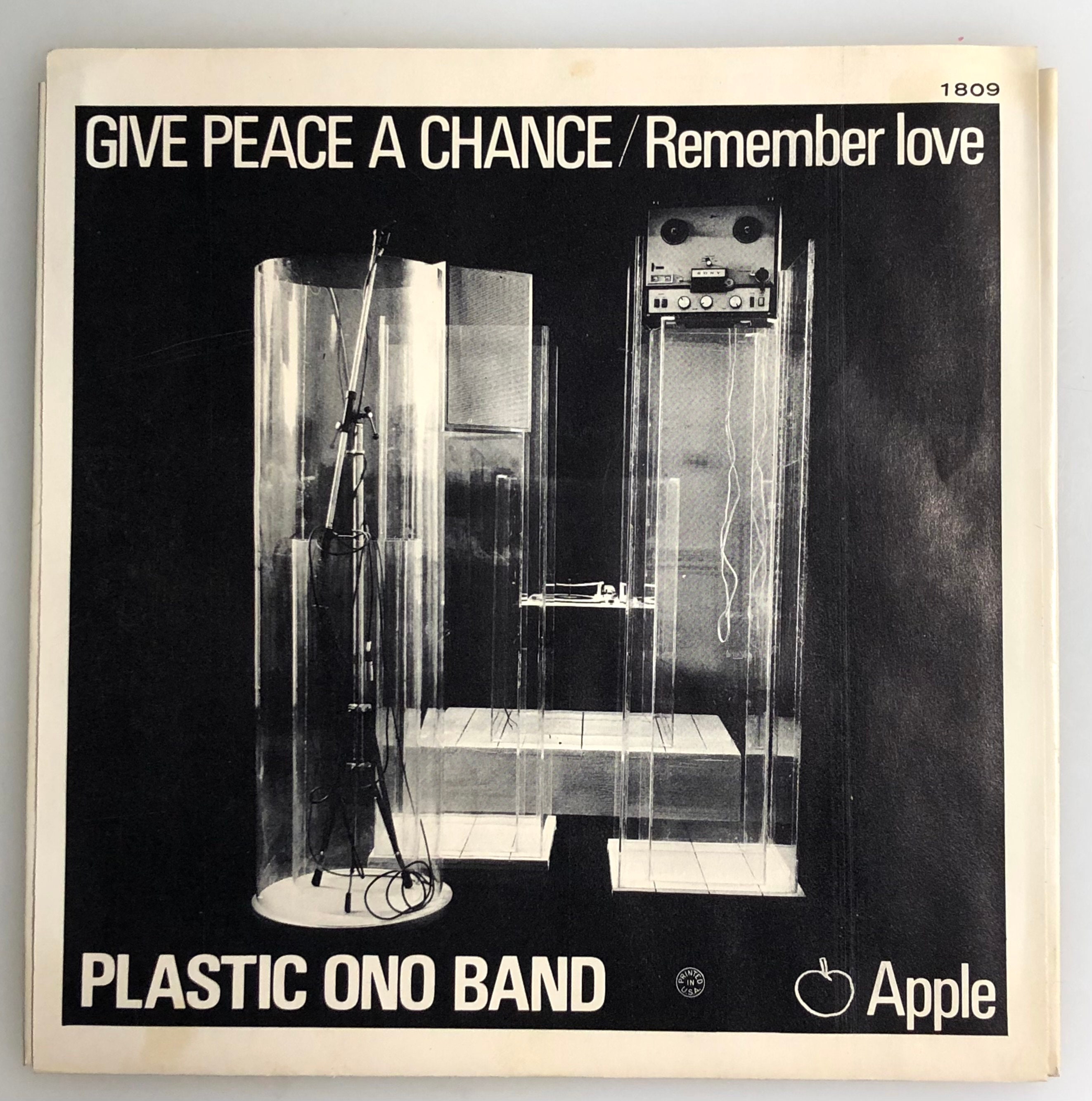 John Lennon - Plastic Ono Band / Give Peace A Chance / 1969 45rpm
